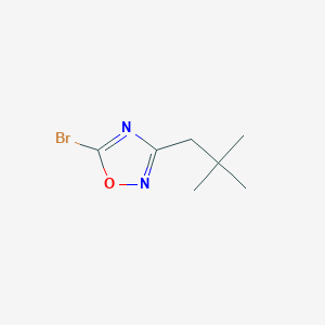 5-Bromo-3-neopentyl-1,2,4-oxadiazole