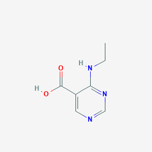 B1489386 4-(Ethylamino)pyrimidine-5-carboxylic acid CAS No. 1541314-17-3