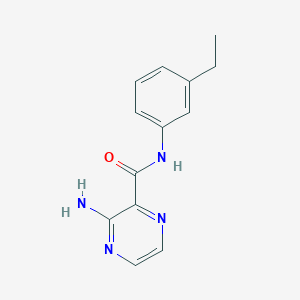 3-amino-N-(3-ethylphenyl)pyrazine-2-carboxamide