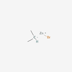 molecular formula C3H7BrZn B14893911 bromozinc(1+);propane 