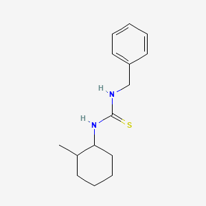 molecular formula C15H22N2S B14893940 1-Benzyl-3-(2-methylcyclohexyl)thiourea 