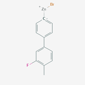 4-(3-Fluoro-4-methylphenyl)phenylZinc bromide