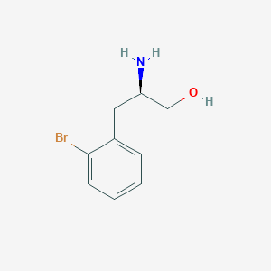 molecular formula C9H12BrNO B14894121 (R)-2-Amino-3-(2-bromophenyl)propan-1-ol 