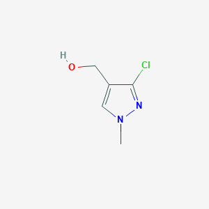 B1489418 (3-chloro-1-methyl-1H-pyrazol-4-yl)methanol CAS No. 1780810-93-6