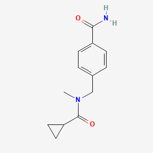 4-((n-Methylcyclopropanecarboxamido)methyl)benzamide