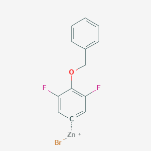 4-BenZyloxy-3,5-difluorophenylZinc bromide