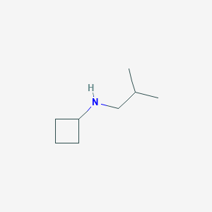 molecular formula C8H17N B1489446 N-(2-methylpropyl)cyclobutanamine CAS No. 253315-48-9
