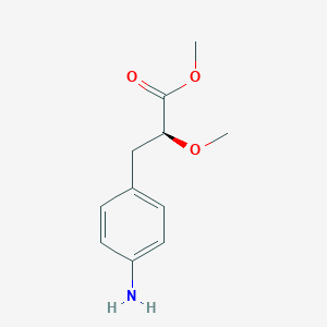 (S)-Methyl 3-(4-aminophenyl)-2-methoxypropanoate