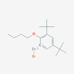 (2-n-Butyloxy-3,5-di-t-butylphenyl)Zinc bromide