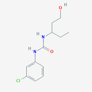 1-(3-Chlorophenyl)-3-(1-hydroxypentan-3-yl)urea