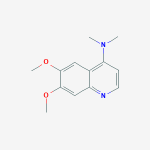 molecular formula C13H16N2O2 B14894533 4-Dimethylamino-6,7-dimethoxyquinoline 