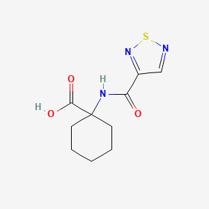 1-(1,2,5-Thiadiazole-3-carboxamido)cyclohexane-1-carboxylic acid