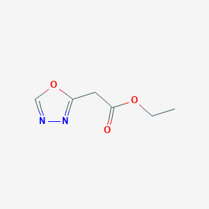 molecular formula C6H8N2O3 B1489460 1,3,4-恶二唑-2-基乙酸乙酯 CAS No. 944898-39-9