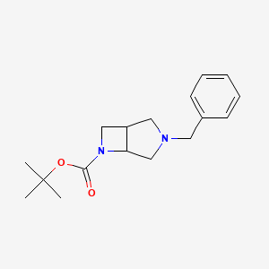 tert-Butyl 3-benzyl-3,6-diazabicyclo[3.2.0]heptane-6-carboxylate