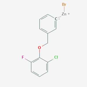 3-[(2'-Chloro-6'-fluorophenoxy)methyl]phenylZinc bromide