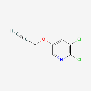 2,3-Dichloro-5-(prop-2-yn-1-yloxy)pyridine