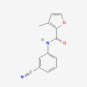 N-(3-cyanophenyl)-3-methylfuran-2-carboxamide