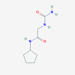 n-Cyclopentyl-2-ureidoacetamide