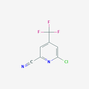 6-Chloro-4-(trifluoromethyl)picolinonitrile
