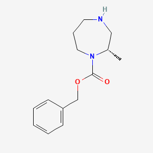 Benzyl (S)-2-methyl-1,4-diazepane-1-carboxylate