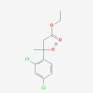 Ethyl 3-(2,4-dichlorophenyl)-3-hydroxybutanoate