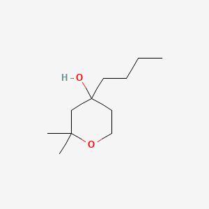 4-butyl-2,2-dimethyltetrahydro-2H-pyran-4-ol