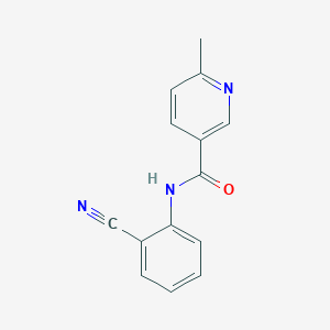 n-(2-Cyanophenyl)-6-methylnicotinamide