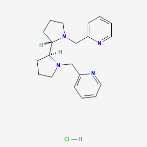 (2S,2'S)-1,1'-Bis(pyridin-2-ylmethyl)-2,2'-bipyrrolidine hydrochloride