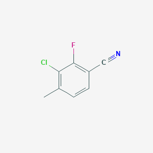 3-Chloro-2-fluoro-4-methylbenzonitrile