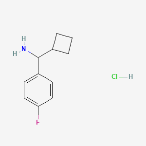 Cyclobutyl(4-fluorophenyl)methanamine hydrochloride