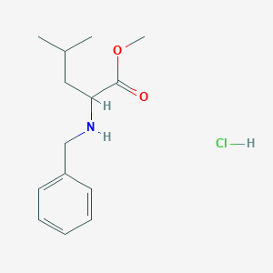 molecular formula C14H22ClNO2 B14894986 N-Benzyl-L-leucine Methyl Ester HCl 