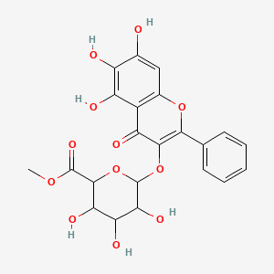 molecular formula C22H20O12 B14895021 Anti-inflammatory agent 6 