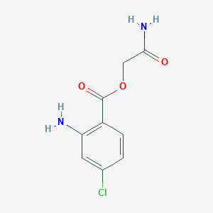 2-Amino-2-oxoethyl 2-amino-4-chlorobenzoate