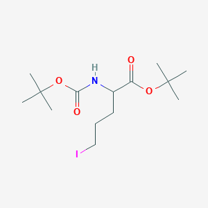 N-Boc-5-iodo-DL-norvaline tert-butyl ester