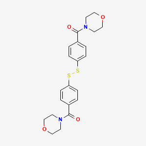 (Disulfanediylbis(4,1-phenylene))bis(morpholinomethanone)