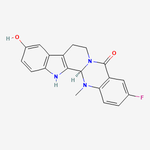 (1R)-17-fluoro-7-hydroxy-21-methyl-3,13,21-triazapentacyclo[11.8.0.02,10.04,9.015,20]henicosa-2(10),4(9),5,7,15(20),16,18-heptaen-14-one