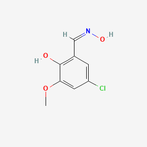 4-chloro-2-[(Z)-(hydroxyimino)methyl]-6-methoxyphenol