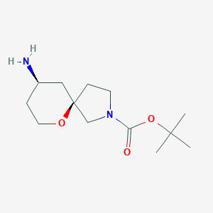 Tert-butyl (5R,9R)-9-amino-6-oxa-2-azaspiro[4.5]Decane-2-carboxylate