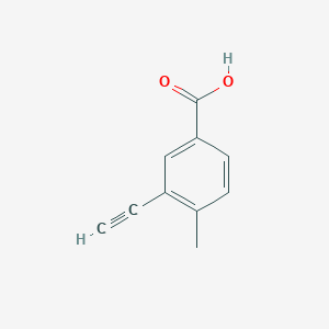 B1489538 3-Ethynyl-4-methylbenzoic acid CAS No. 1001203-03-7