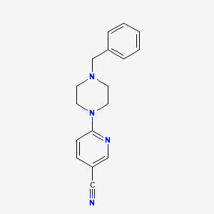 6-(4-Benzylpiperazin-1-yl)nicotinonitrile