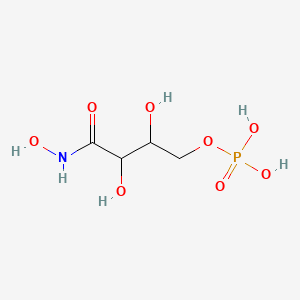 2,3-Dihydroxy-4-(hydroxyamino)-4-oxobutyl dihydrogen phosphate