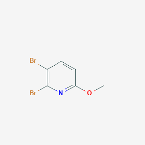 molecular formula C6H5Br2NO B1489550 2,3-Dibromo-6-methoxypyridine CAS No. 909720-21-4