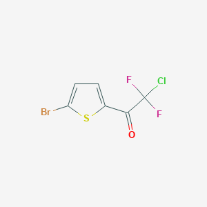 1-(5-Bromothiophen-2-yl)-2-chloro-2,2-difluoroethanone