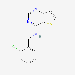 n-(2-Chlorobenzyl)thieno[3,2-d]pyrimidin-4-amine