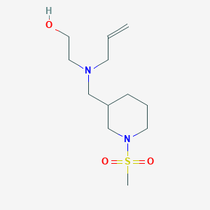 2-(Allyl((1-(methylsulfonyl)piperidin-3-yl)methyl)amino)ethan-1-ol