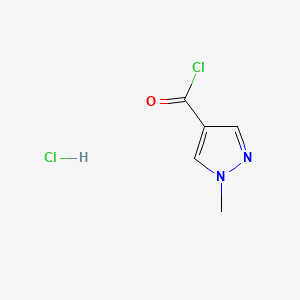 1-Methyl-1H-pyrazole-4-carbonyl chloride hydrochloride