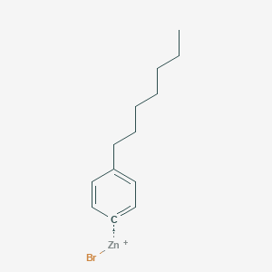 4-n-HeptylphenylZinc bromide