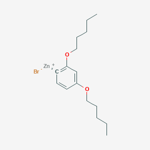 (2,4-Bis(n-pentyloxy)phenyl)Zinc bromide