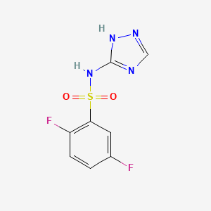 2,5-Difluoro-N-(4H-1,2,4-triazol-3-YL)benzenesulfonamide