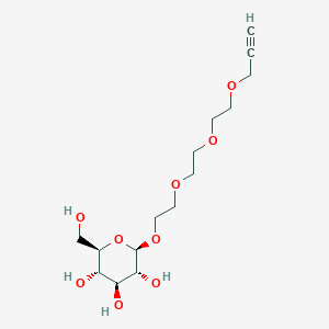 I_a_-D-Glucopyranoside, 2-[2-[2-(2-propyn-1-yloxy)ethoxy]ethoxy]ethyl